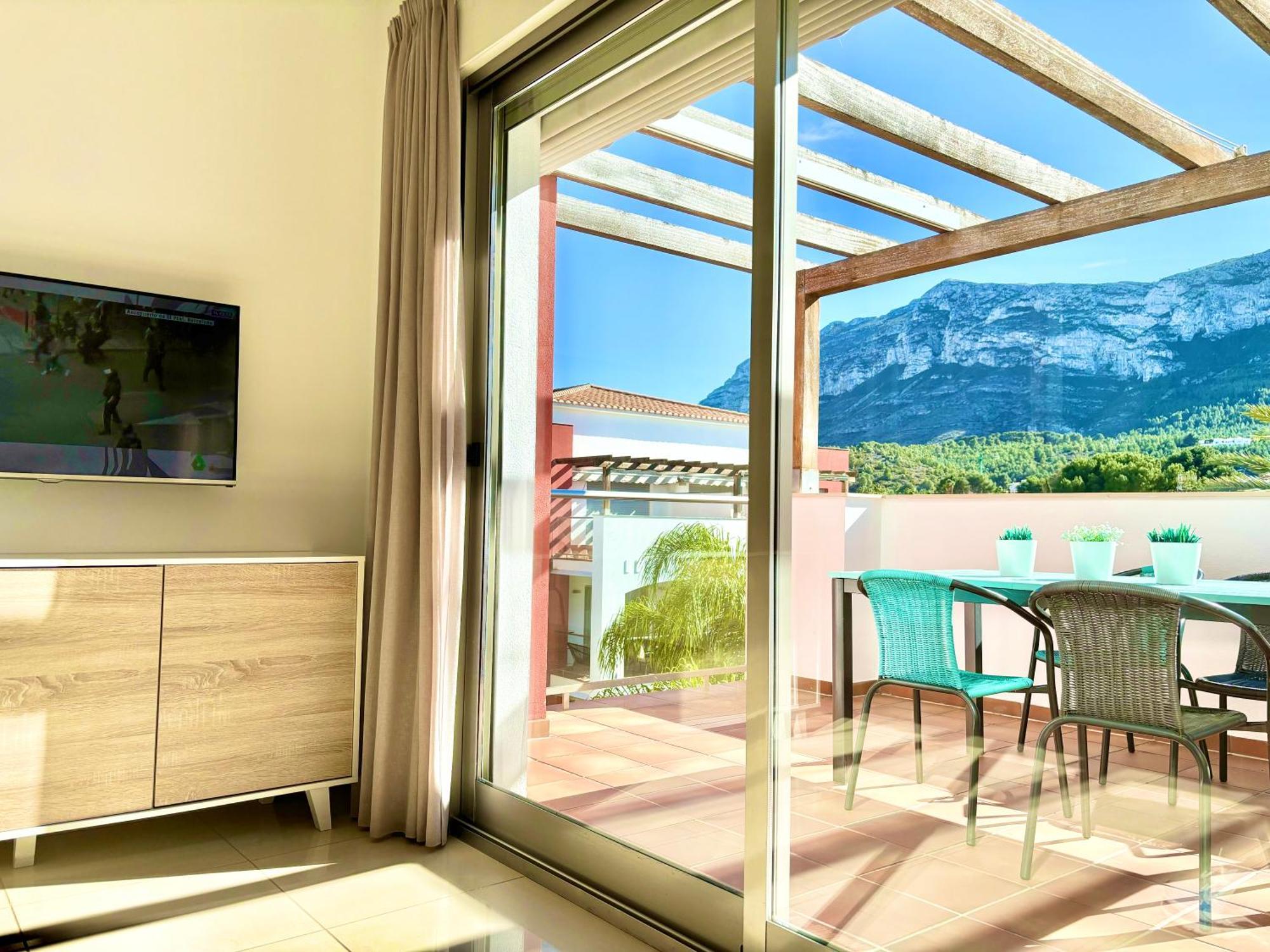 Hoteltype Penthouse 2 Beds, Parking, Wifi & Pool Stunning Views Denia Zewnętrze zdjęcie